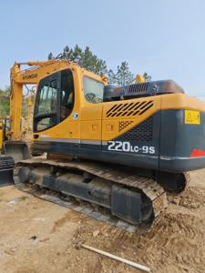 Excavadora usada Hyundai 220LC-9S de 20 toneladas a precio bajo con componentes de núcleo de bomba y engranaje a la venta - Product Image 4