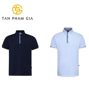 2025 nuevo diseño Tan Pham Gia 100% Poly Golf camiseta alta moda camiseta interior uniforme entrega rápida precio bajo Polo Vietnam - Product Image 1