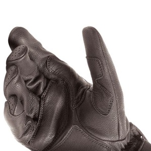 Gants de moto d'été/d'hiver en cuir véritable léger pour hommes, coupe-vent, protection UV, compatibles avec les écrans tactiles, meilleures ventes - Product Image 4