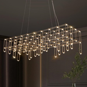 Scandinavian hiện đại đơn giản ánh sáng sang trọng cá tính sáng tạo nhà hàng phòng ăn Bar trước đom đóm đèn chùm - Product Image 6