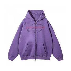 Sweats à capuche surdimensionnés délavés et décolorés au soleil, fabriqués sur mesure par OEM, sweats à capuche grande taille pour hommes, sweats à capuche en molleton français 450+ GSM, HOMMES FEMMES - Product Image 1