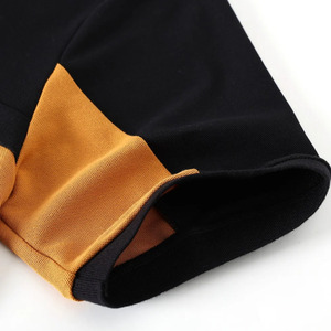 T-shirt Raglan Premium Alppha Phi Alppha Noir et Or Vieilli pour Homme, T-shirt Polo avec Logo Brodé Personnalisé, 100% Coton - Product Image 4