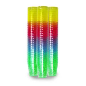 Nouvel ensemble de verres à shot classiques en PP, 160 pièces, couleurs assorties, petits verres cylindriques en borosilicate pour whisky, personnalisables pour les hôtels - Product Image 1