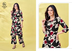 ชุดเสื้อกางเกงผ้าฝ้ายพิมพ์ลายสวมใส่สบาย - Product Image 6