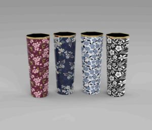Premium Modern Luxury Set of 2 Metal with Enamel Finished Flower <b>Vase</b> Unique Style Fancy for Home Decoration and Weeding Decor - Product Image 5