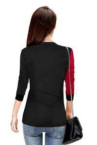 Últimas camisetas sin mangas de moda para mujer, camisetas cortas formales con apliques exclusivos, ropa regular para boutique india de moda - Product Image 2