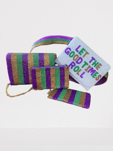 Porte-monnaie du festival du Mardi Gras 2026, qualité supérieure, mini portefeuilles à perles, fermeture éclair douce, cadeaux promotionnels personnalisés, best-seller - Product Image 3