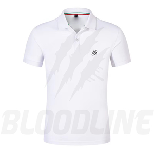 Polo de Manga Corta para Hombre Bloodline, Color Sólido, Tejido de Punto, Secado Rápido, Corte Regular, Marrón - Product Image 2