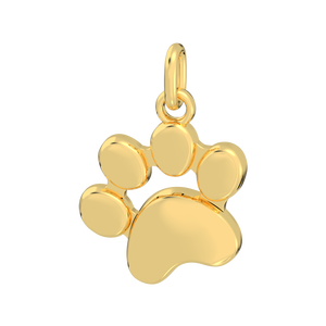 Colgante de Plata de Ley 925 con forma de pata personalizada, etiqueta de identificación con logotipo de perro, fabricante de Vietnam, venta al por mayor - Product Image 3