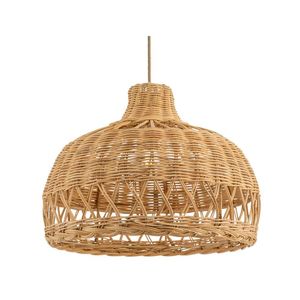 Vente en gros de pièces d'éclairage suspendues en rotin et bambou naturel tissées à la main de style moderne solide couleur personnalisée pour la maison et le jardin - Product Image 2