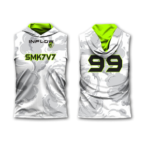 Maillot 7v7 personnalisé de qualité supérieure entièrement sublimé avec nom de l'équipe et numéro 7v7 maillot d'uniforme de football pour hommes - Product Image 2