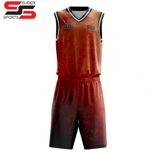 Camiseta de baloncesto ligera, transpirable y que absorbe la humedad, totalmente personalizable para equipos, escuelas, ligas - Product Image 1