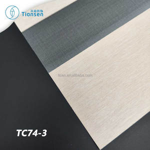 Persianas de Tela de Alta Calidad con Diseño de Rayas Dobles Transparentes y Sólidas, Control Manual <span class=keywords><strong>para</strong></span> <span class=keywords><strong>Ventanas</strong></span> del Hogar - Product Image 1