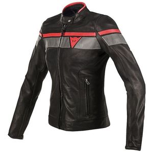 Giacca da Moto in Pelle DAINESE Blackjack da Donna per la Guida Estiva - Product Image 1