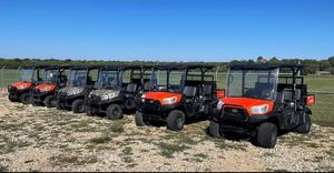 Tracteur utilitaire électrique Kubota 4x4 RTV 2025 d'occasion – Expédition mondiale – Véhicules utilitaires diesel Kubota en promotion à prix réduit - Product Image 1
