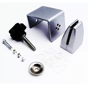 Pince à écran populaire en forme de L pour cloison de bureau - Product Image 3