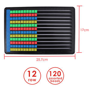 Nouveauté Foska : Abaque éducatif en plastique coloré de haute qualité pour enfants et étudiants - Product Image 2