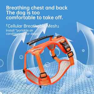 Harnais pour chien de haute qualité personnalisé OEM, style tactique, imperméable - Product Image 5