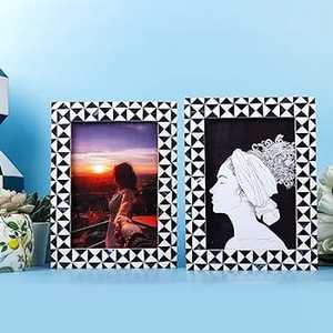 กรอบรูปเรซินฝังกระดูกไม้สวยงามปรับแต่งได้ทำด้วยมือสำหรับตกแต่งบ้านโลโก้ตามสั่ง - Product Image 2