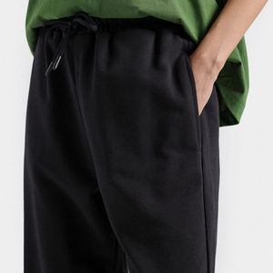 Pantalons évasés en toile taille mi-haute pour femmes, vente en gros, pantalons sur mesure, devant plat, vêtements de rue d'automne - Product Image 2