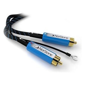 Cable de Audio y Video RCA SKYE de 1m, Negro y Azul, con Público Objetivo - Product Image 1