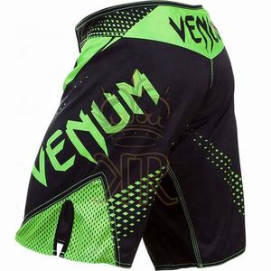 Short MMA 100% polyester à séchage rapide design personnalisé impression par sublimation short de combat pour homme vente en gros - Product Image 1