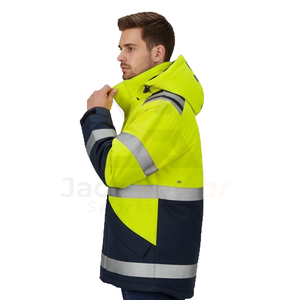 Sudadera de Seguridad Reflectante para Hombre, Ropa de Trabajo de Seguridad, Precio al por Mayor OEM ODM, Chaquetas de Seguridad de Alta Calidad en Venta - Product Image 2