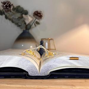 Support de page de livre en résine, poignée pour les doigts, accessoire de lecture durable et confortable, parfait pour les livres, les documents d'étude, les journaux et les romans - Product Image 5