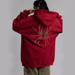 Sudadera con Capucha de Forro Polar Unisex Personalizada de Invierno, Algodón de Alta Calidad, Corte Regular, Sin Cordón, Tinte Liso - Product Image 3