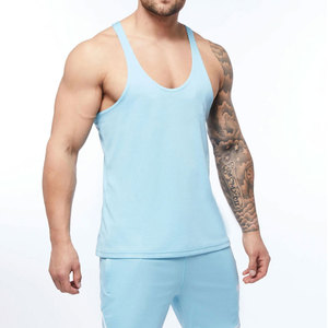 Último diseño, precio al por mayor, camiseta sin mangas para hombres hecha en el mejor material, camisetas sin mangas personalizadas para hombres - Product Image 2