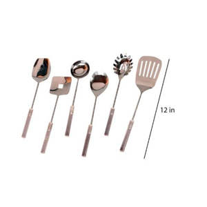 ชุดช้อนส้อมสีรุ้งจัดแสดงชั้นขัดสดใสให้ความแข็งแรงและสไตล์ที่เหมาะสำหรับทั้งสอง - Product Image 4