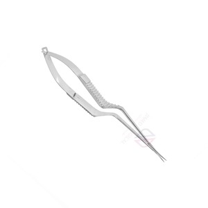 Micro-ciseaux manuels en acier inoxydable de haute qualité pour la neurochirurgie, réutilisables, tranchants et précis - Product Image 4
