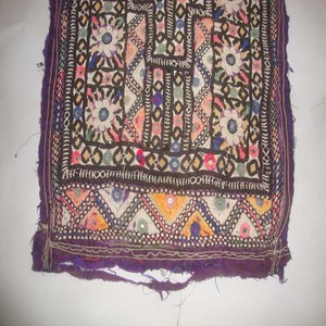 Baloch, ropa Vintage para mujer, último estilo, Banjara, cuello, yugo, bordado, espejo, trabajo, parche, costura, vestidos de tela gratis para niñas - Product Image 3