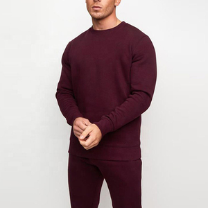 Pull-over vierge en coton avec logo personnalisé pour hommes Sweat-shirt surdimensionné respirant Sweat-shirt à col rond à séchage rapide pour hommes 2024 personnalisé - Product Image 3