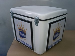 Cajas Traseras para Motocicleta FIBRECRAFTS INDIA 2023, Fabricante Indio, 90L, Fibra de Vidrio FRP, Efecto LED, Entrega de Alimentos, Compresión de Gas - Product Image 4