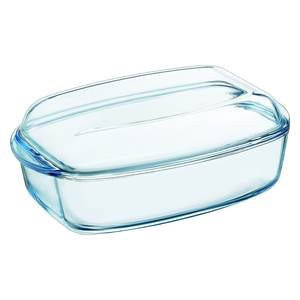 <span class=keywords><strong>Plat</strong></span> à four en verre borosilicate <span class=keywords><strong>Pyrex</strong></span> avec couvercle transparent 33x20x14cm Modèle 465A000 7644 - Product Image 1