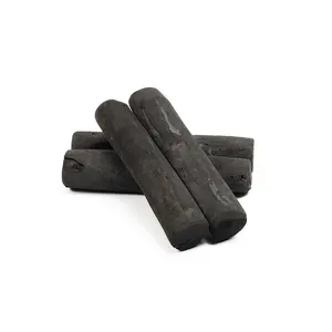 Black charcoal for outdoor barbecues and suitable for picnics is made in Vietnam