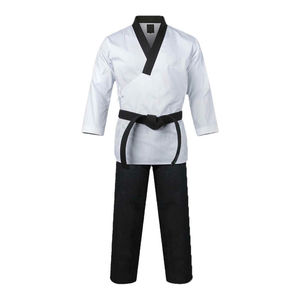 2025 OEM fabricante profesional ropa de artes marciales uniforme de Taekwondo ropa de competición uniforme de Taekwondo personalizado de alta calidad - Product Image 1