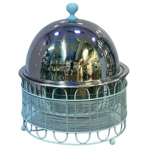 Premium Round Roll Top Gold Chafing Dish Stainless Steel <b>Buffet</b> <b>Food</b> <b>Warmer</b> For Hotel Restaurant Wedding Party Catering Events - Product Image 2