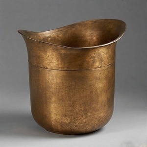 RusticBarrel, cubo de basura de Metal Vintage con asa, acento en el hogar, oficina, cocina, restaurante, baño para residuos de papel, gestión de basura - Product Image 2