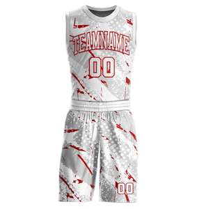 Nueva Llegada, Uniformes de Baloncesto Personalizados con Logotipo para Hombre, Conjuntos de Pantalones Cortos, OEM, Impresión de Alta Calidad, Ropa Deportiva Transpirable de Poliéster - Product Image 5