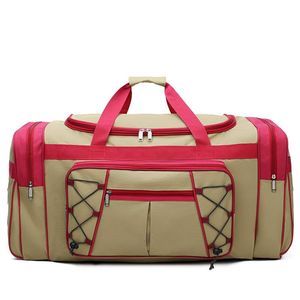 Nouveau design de sac de voyage en cuir pour femmes avec logo personnalisé imprimé en noir - Product Image 1