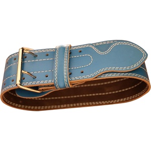 Cinturón de cuero pesado de entrenamiento de gimnasio personalizado 2025, palanca de soporte de cintura de cuero genuino para levantamiento de pesas respaldado por expertos en gimnasio - Product Image 3