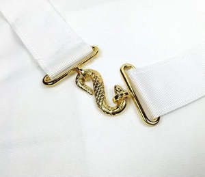 High Quality Craft Regalia Royal Arch Grand Chapter Gold Embroidery Border Master Masonic Apron Custom Fabric Magnet Decoration - Product Image 5