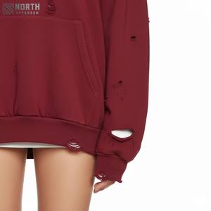 Léger séchage rapide hommes en détresse sweats à capuche thermiques de haute qualité fait hommes en détresse sweats à capuche en vente prix sweats à capuche réversibles - Product Image 4