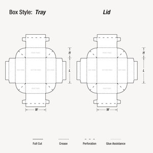 Hộp bánh quy, hộp bánh ngọt bằng bìa cứng tự dựng, gấp gọn, thân thiện với môi trường, đạt chuẩn thực phẩm, có cửa sổ, tùy chỉnh số lượng lớn - Product Image 6