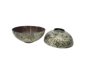 Juego de cuencos de cáscara de coco orgánicos hechos a mano para cuencos de Acai y Buda, vida sostenible, cubiertos ecológicos, cuchara, ensaladera - Product Image 5