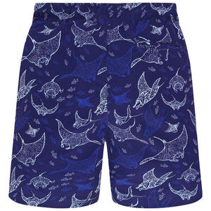 กางเกงขาสั้นชายแบบสั่งทำพิเศษ ระบายอากาศได้ดี เหมาะสำหรับใส่ไปชายหาด มีเชือกผูก เอวยืดหยุ่น ไม่ยับง่าย - Product Image 3