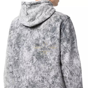 Qualité supérieure Sweats à capuche délavés à l'acide pour hommes grande taille Vêtements pour hommes sweats à capuche délavés à l'acide - Product Image 3
