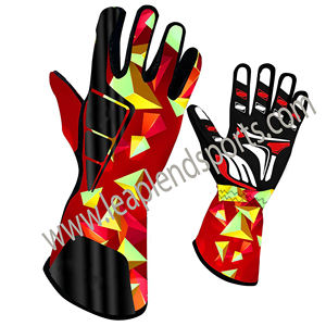 Puños Cómodos transpirables Guantes de karting personalizados Guantes de carreras de karting Guantes de karting para personalizar - Product Image 2